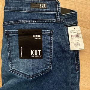 NWT KUT from the cloth Diana skinny medium wash